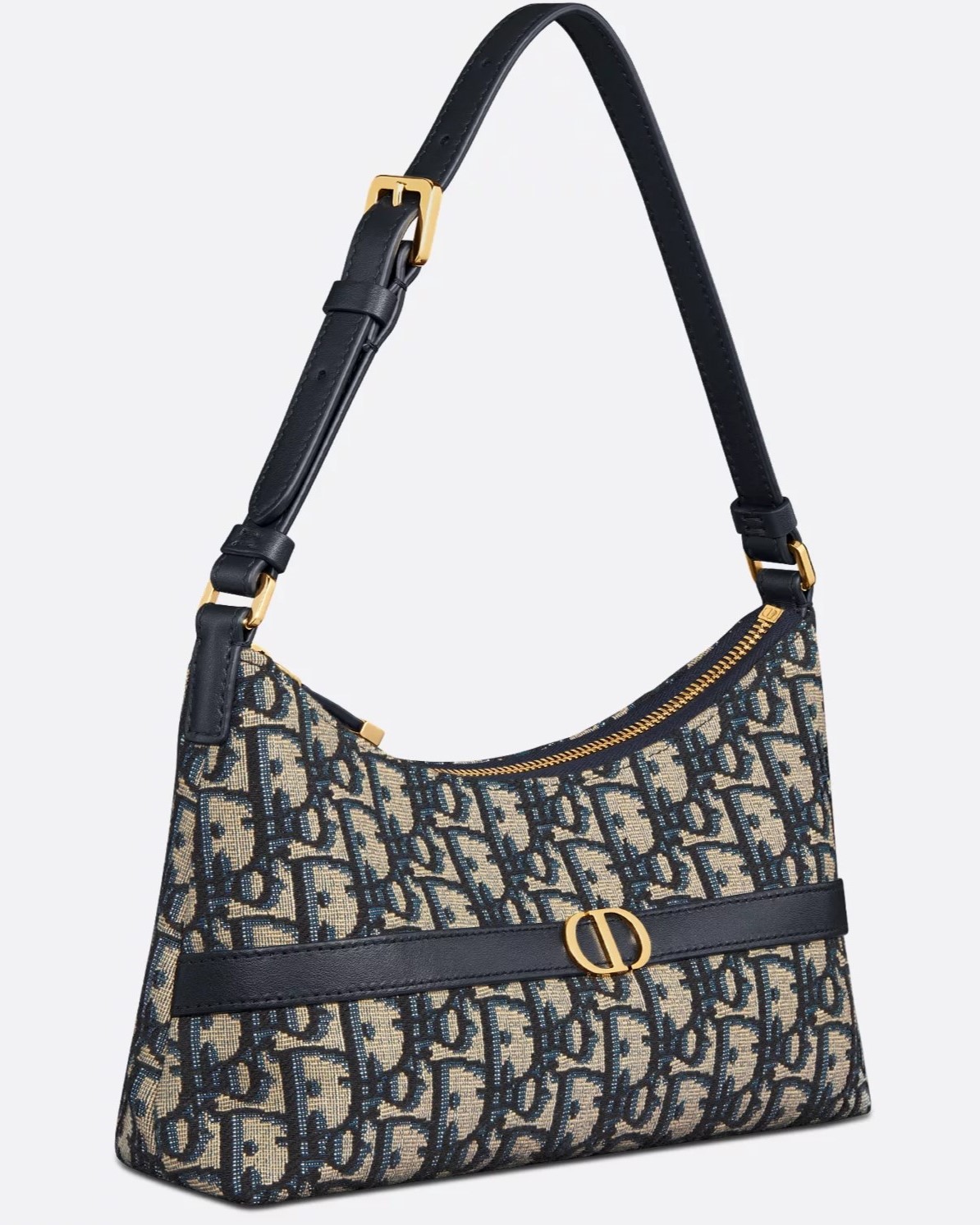 Túi Dior 30 Montaigne Cigale Mini Bag Blue Dior Oblique Jacquard 5