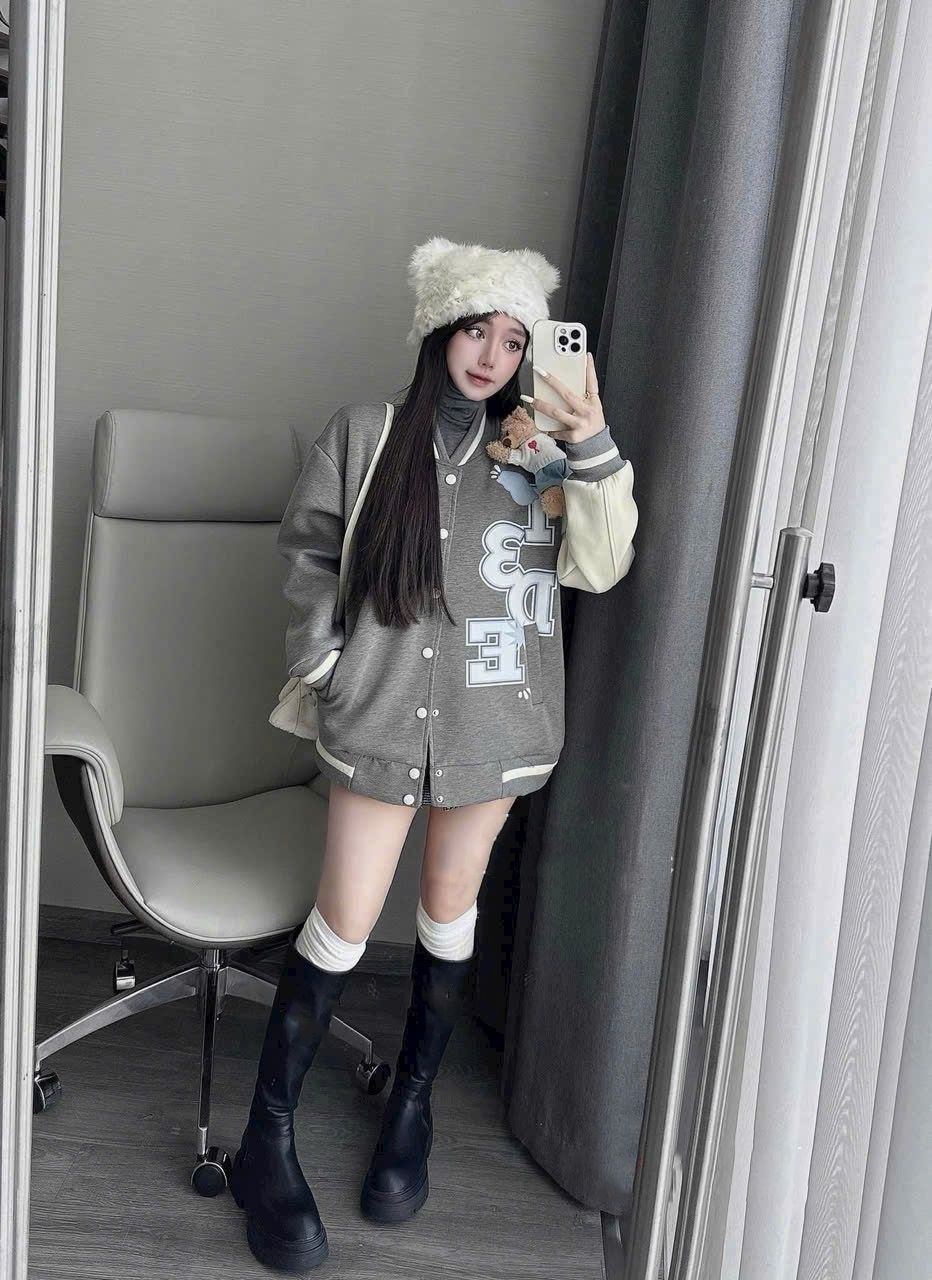 Áo bomber gấu 13De Marzo 2