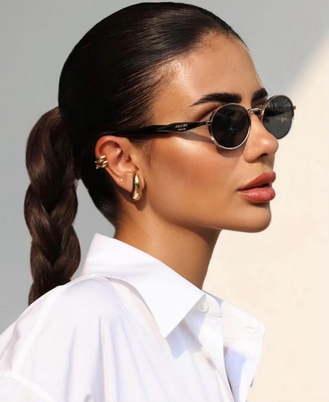 Mắt kính Prada Loden Lenses Sunglasses With Prada Logo PR56ZS 6