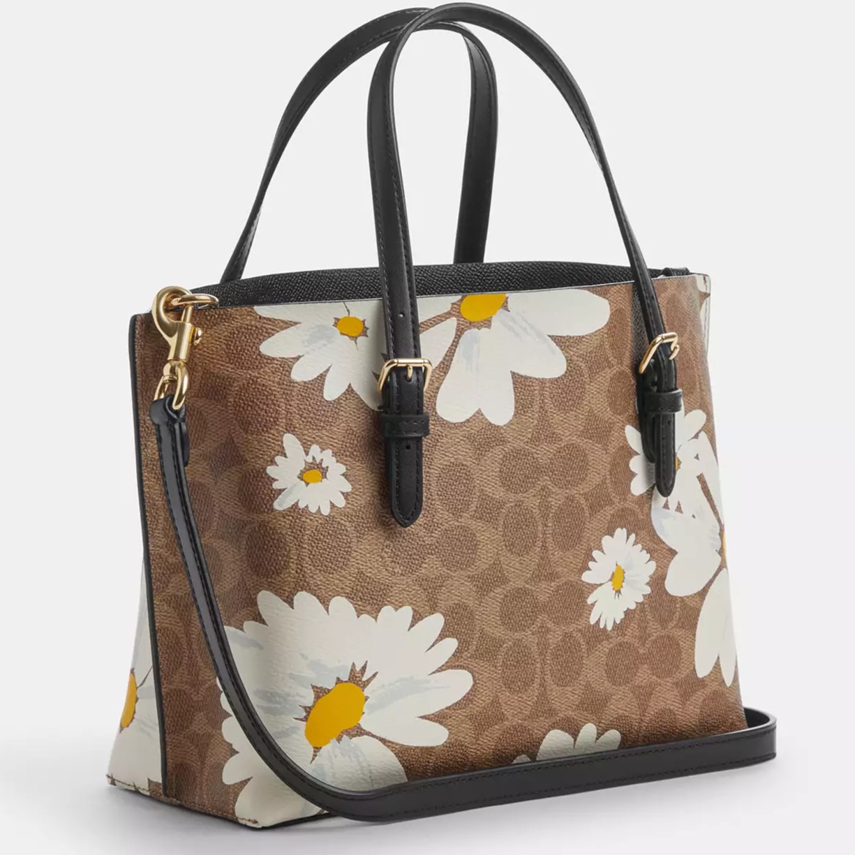 Túi Coach nữ Mollie Tote Bag 25 In Signature Canvas With Floral Print CZ592 7