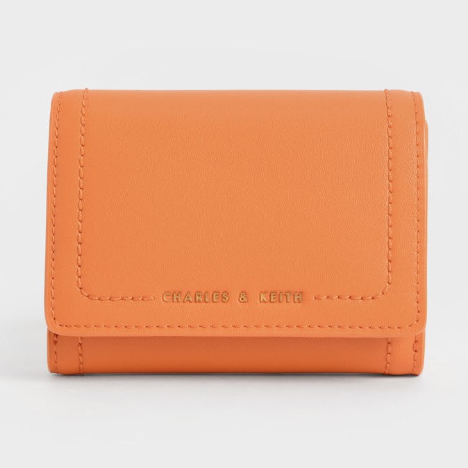 VÍ CHARLES KEITH SONNET SNAP BUTTON SMALL WALLET 17