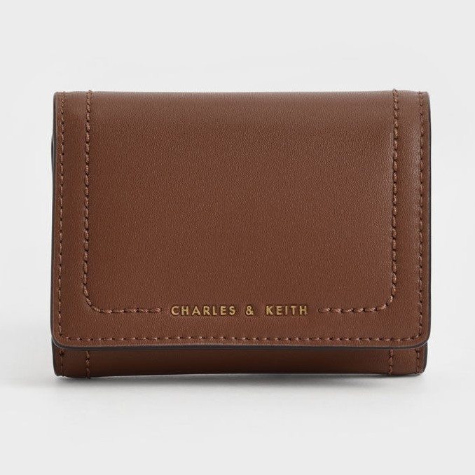 VÍ CHARLES KEITH SONNET SNAP BUTTON SMALL WALLET 31