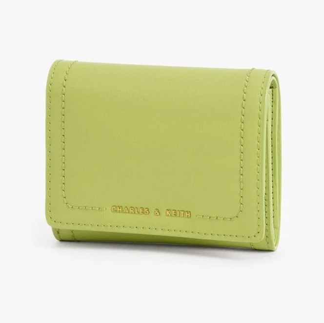 VÍ CHARLES KEITH SONNET SNAP BUTTON SMALL WALLET 36