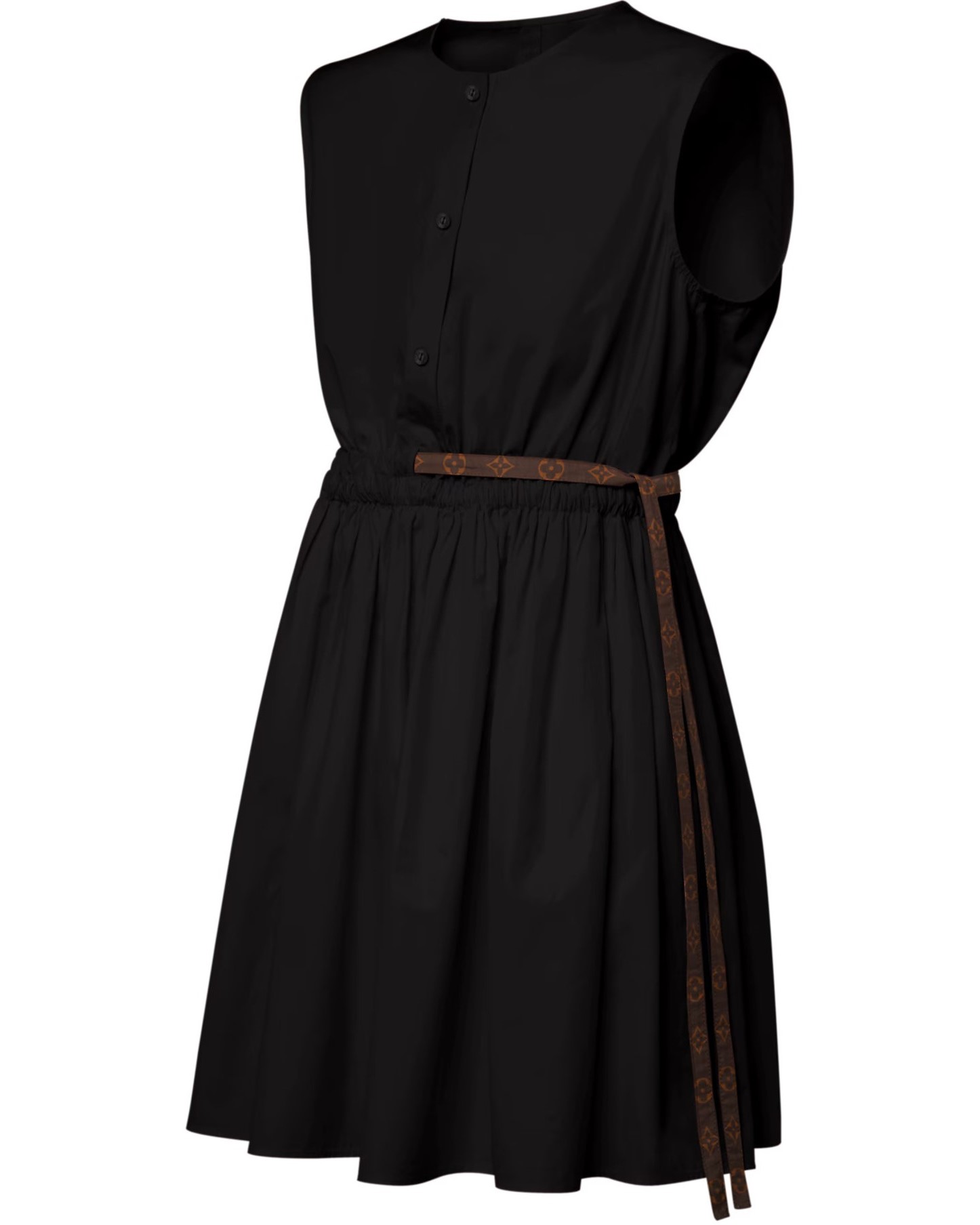 Váy LV Louis Vuitton Monogram Drawstring Dress 6