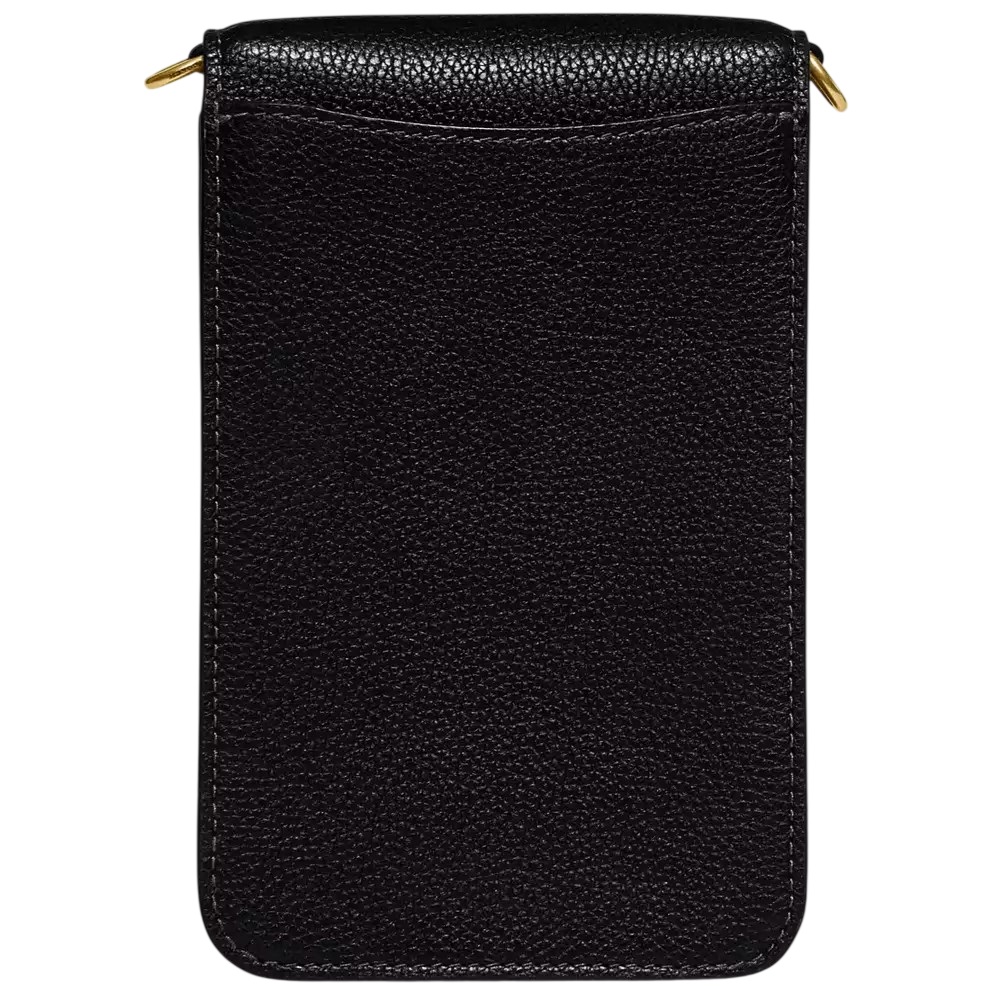 Túi đeo điện thoại Coach Phone Crossbody Brass Black CH815 5