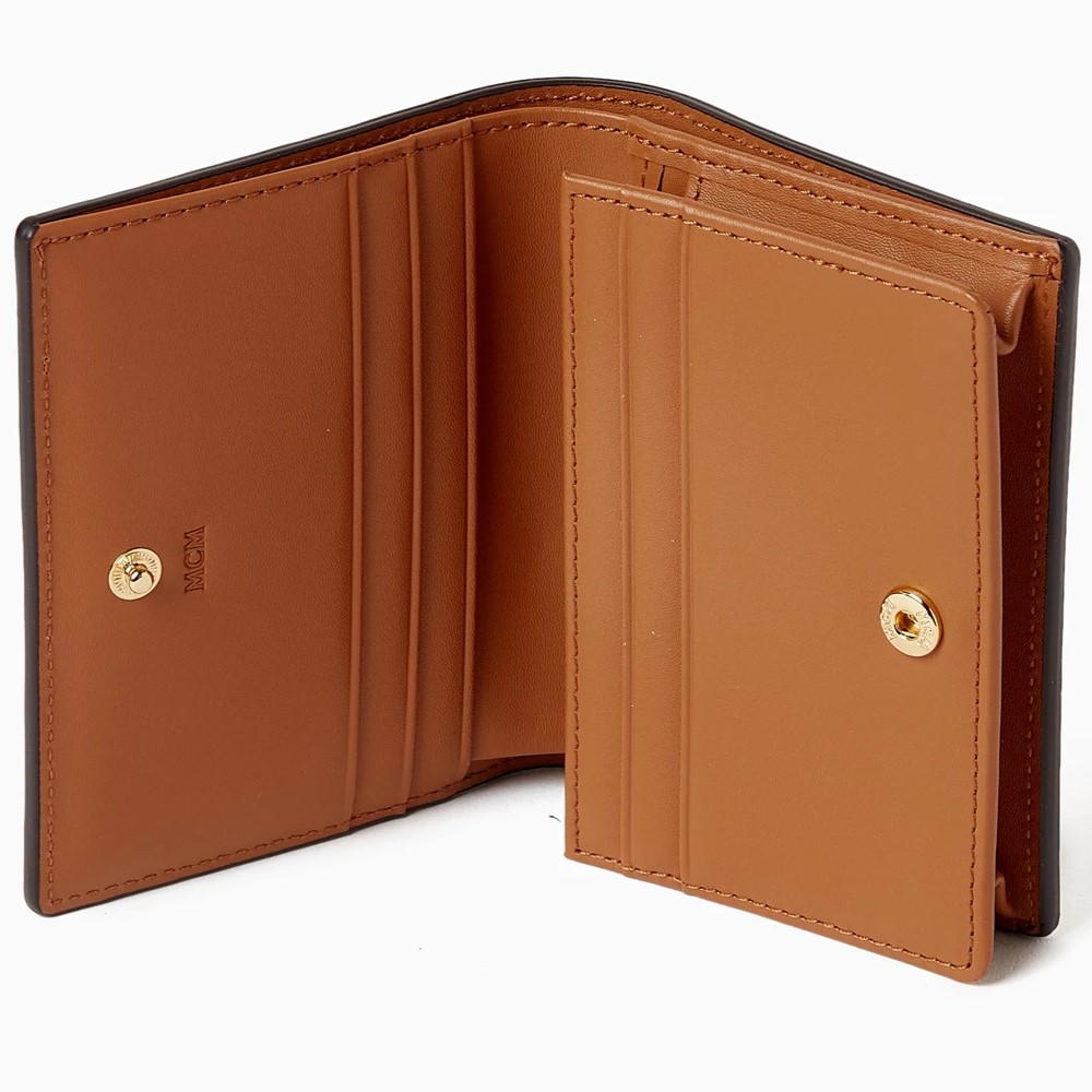 Ví MCM Tracy Wallet in Visetos Cognac 1