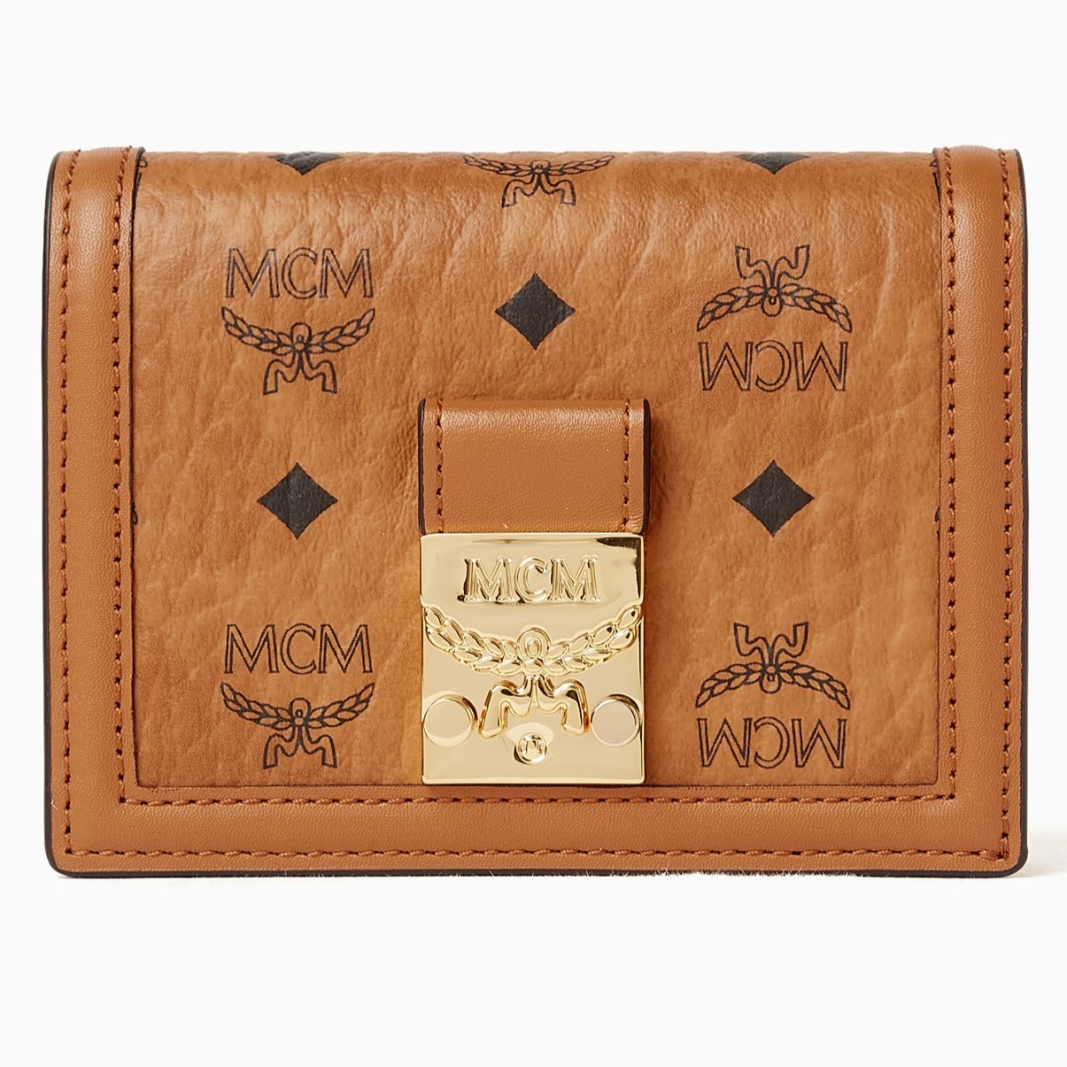 Ví MCM Tracy Wallet in Visetos Cognac 2
