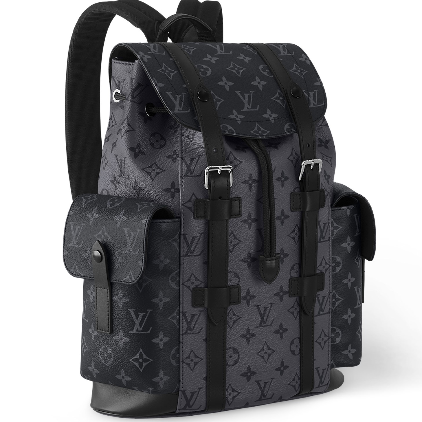 Ba Lô Louis Vuitton Christopher PM Monogram Eclipse Reverse Canvas 4
