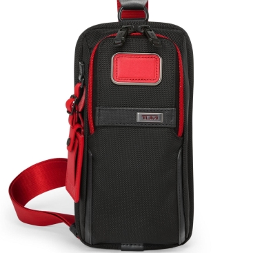 Túi đeo chéo Tumi Alpha Compact Sling Ballistic Nylon Black Red
