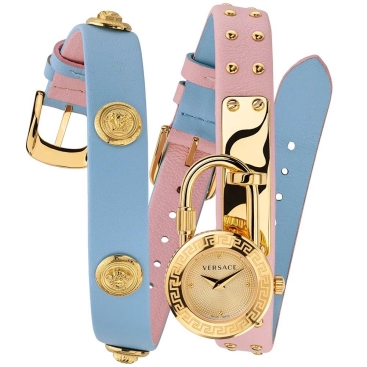 Đồng hồ nữ Versace Medusa Lock Icon Leather Watch