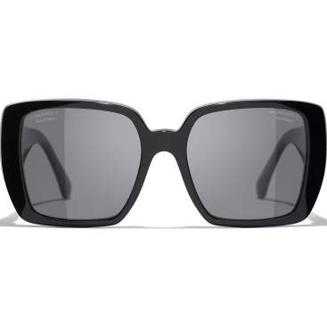 Kính Mát Chanel Square Sunglasses Black CH5541