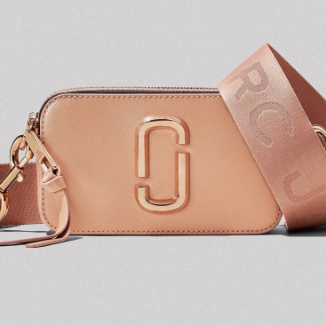 Túi xách nữ Marc Jacobs màu hồng cam Sunkissed Snapshot Camera Bag màu mới nhất