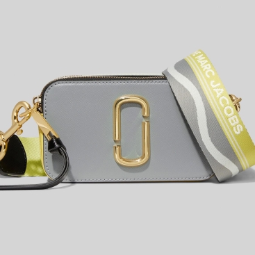 Túi đeo chéo nữ Marc Jacobs da thật màu xám | Túi xách Snapshot Camera bag mẫu mới nhất..