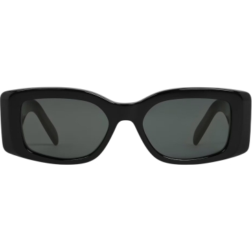 Kính Celine Triomphe XL 01 sunglasses in Acetate Black Gold 4S282
