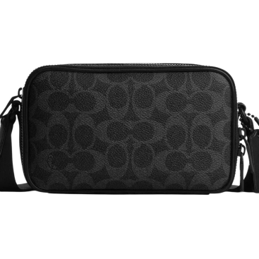 Túi Coach Colton Crossbody Bag 19 In Signature Canvas Matte Black CET55