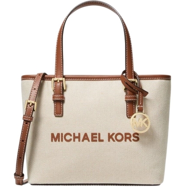 Túi Michael Kors Mini tout-bag Jet Set Travel from the canvas Brown