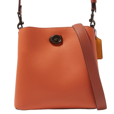 Túi Coach Willow Bucket Bag In Colorblock Canyon Multi C3766