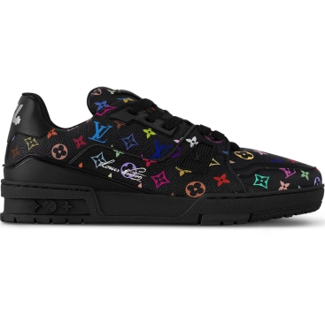 Giày Thể Thao LV Trainer LV x TM Noir 1AHEKZ