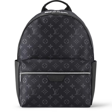 Balo LV Louis Vuitton Black Discovery Backpack PM Monogram Macassar Canvas M46684