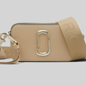 Túi đeo chéo nữ Marc Jacobs màu vàng kem | The Marc Jacobs Snapshot Camera Bag Khaki Color