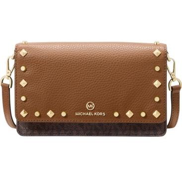 Túi Michael Kors Jet Set Small Crossbody Bag For Smartphone With Buttons and Logo 32H1GT9C5B