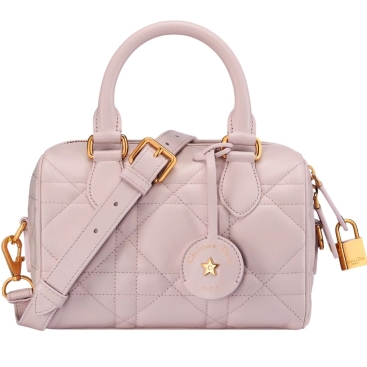 Túi Dior Groove 20 Bag Pale Pink Macrocannage Calfskin