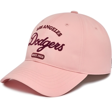 Mũ MLB Varsity Lettering Ball Cap Los Angeles Dodgers Peach 3ACPL033N-07PCS