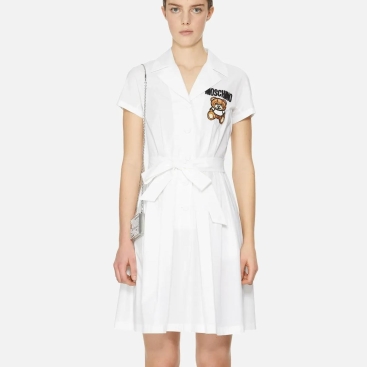 Áo đầm nữ trắng Moschino