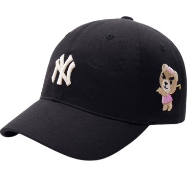 Nón bóng chày MLB unisex Mega Bear Unstructured Black 3ACPB023N-50BKS