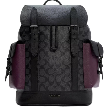 Balo Coach Hudson Backpack In Colorblock Signature Canvas C5414
