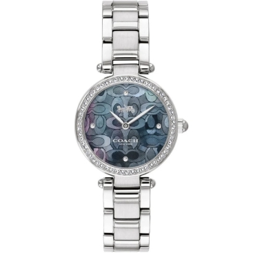 Đồng hồ nữ Coach Park Mother of Pearl Blue Dial Silver Steel Strap Watch for Women 14503224