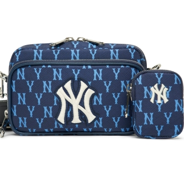 Túi Đeo Chéo MLB NY Mini Monogram New York Yankees 3ACRS012N-50NYL Màu Xanh Navy
