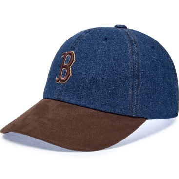 Nón bóng chày MLB Denim Suede Unstructured Ball Cap Boston Red Sox 3ACPB125N-43NYS