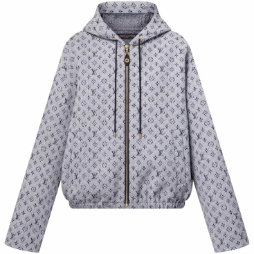 Áo Louis Vuitton Monogram Boucle Hoodie