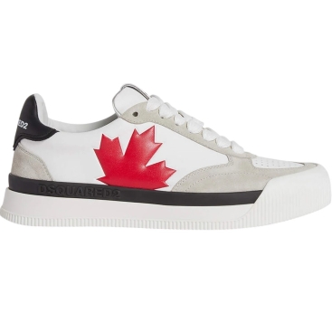 Giày Dsquared2 New Jersey Sneakers White Red