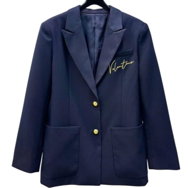 Áo khoác vest nữ Valentino xanh coban