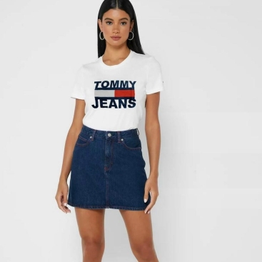 Áo thun nữ Tommy Striped Jeans