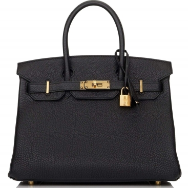 Túi Hermès Birkin 30 Black Togo Gold Hardware