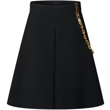 Váy LV Chain Detail A-Line Mini Skirt