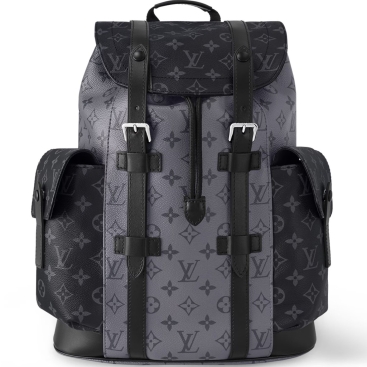 Ba Lô Louis Vuitton Christopher PM Monogram Eclipse Reverse Canvas