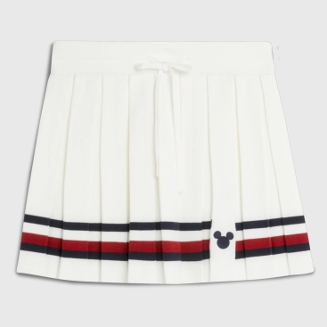 Chân váy Tennis Tommy Hilfiger Disney x Tommy Striped Pleated Mini Skirt