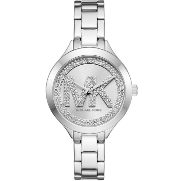 Đồng hồ nữ MK Michael Kors Aspyn Watch In Your Paved Silver Tone MKO1108 