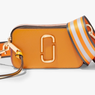 Túi xách nữ Marc Jacobs màu Vàng Cam Golden Poppy Snapshot Small Crossbody Bag