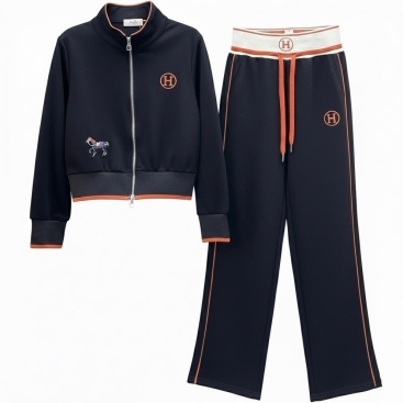 Set bộ áo quần thun nữ Hermes