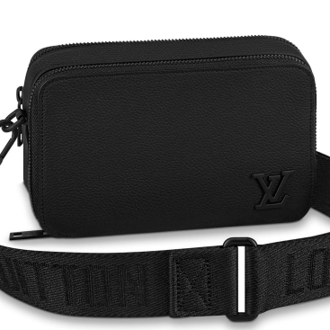 Túi Đeo Chéo Louis Vuitton LV Alpha Wearable Wallet M59161 Màu Đen
