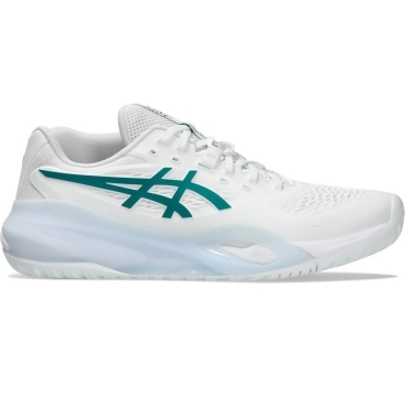 Giày Pickleball Asics Gel-Resolution X Tennis Shoes White Pitch Green 1041A481-102