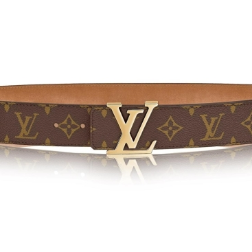 Dây thắt lưng Unisex LV Louis Vuitton Initiales Reversible Monogram Canvas Belt