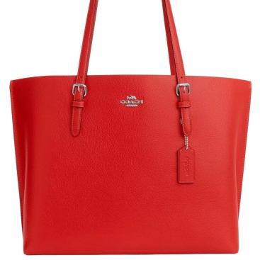 Túi đeo vai nữ Coach Mollie Tote Bag Miami Red 1671
