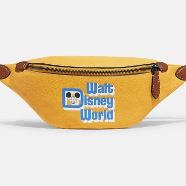 Túi bao tử Disney X Coach Charter Honeycomb Multi Belt Bag 7 With Walt Disney World Motif C8509