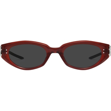 Kính Gentle Monster Kunst RC3 Sophisticated Cat-eye Sunglasses in Translucent Red